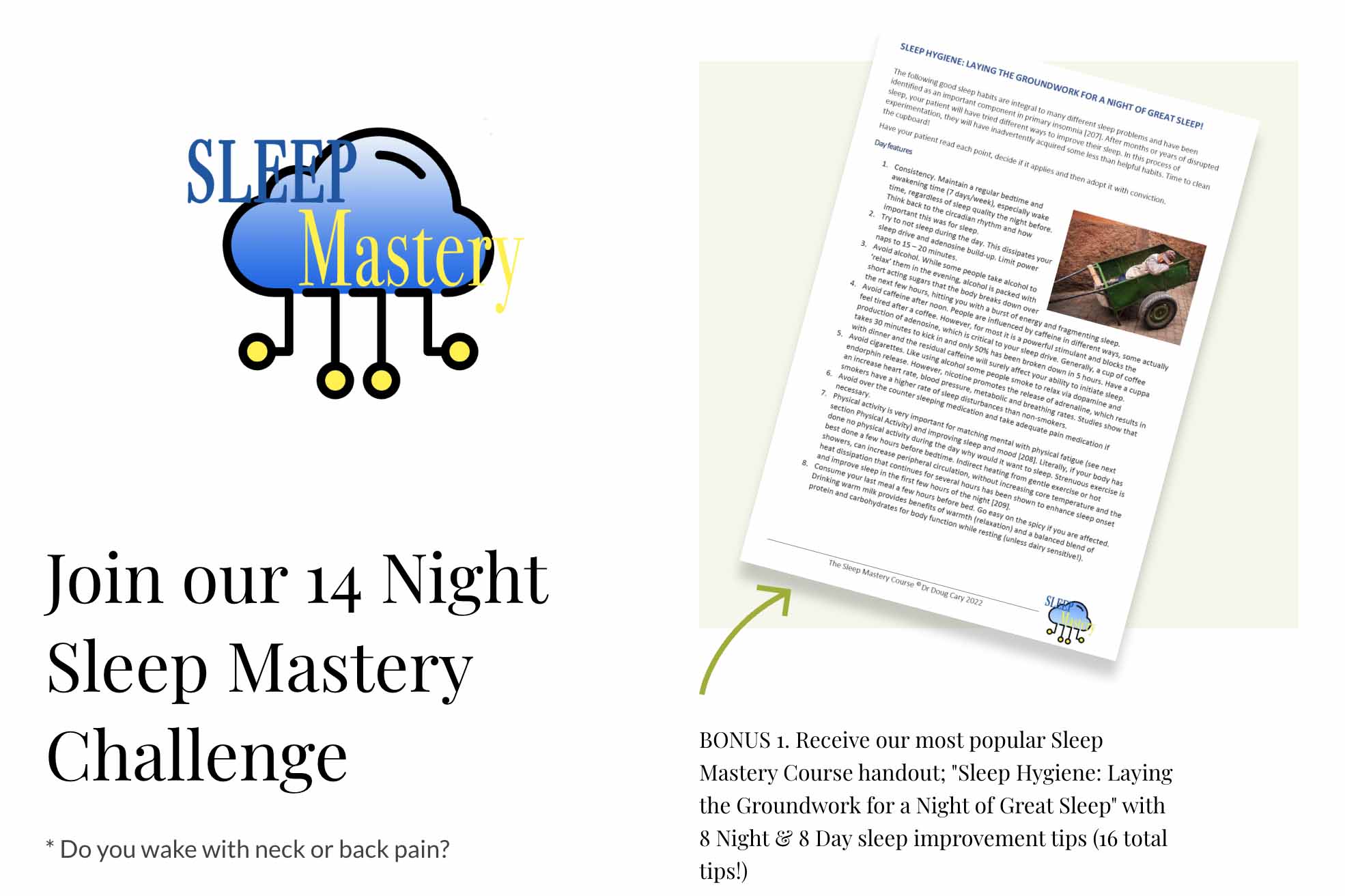 Sleep nigth challenge